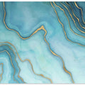 Marbled Glamour Turquoise