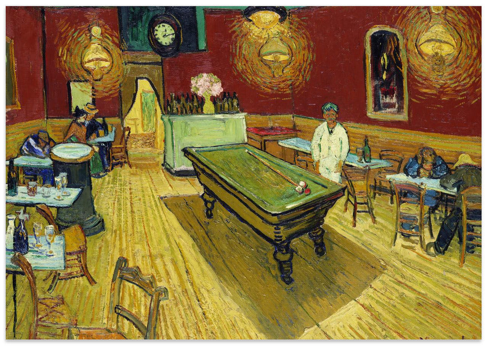 Le Café De Nuit (the Night Café) (1888) By Vincent Van Gogh