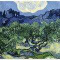 Vincent Van Gogh's Olive Trees With the Alpilles In the Background (1889)