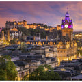Art Prints of Fantastic sunset in Edinburgh