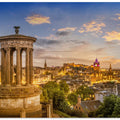 Art Prints of Magical sunset over Edinburgh