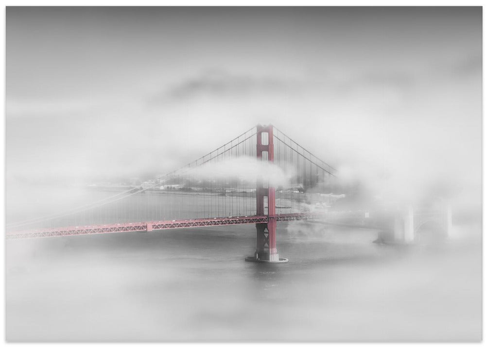 Foggy Golden Gate Bridge
