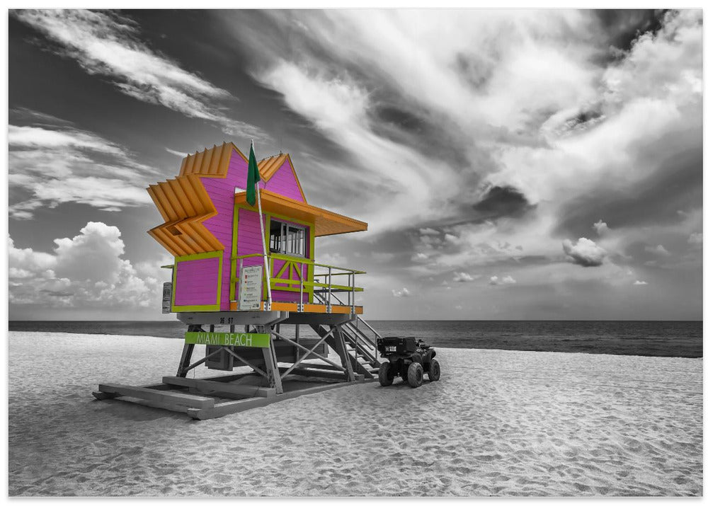 MIAMI BEACH Pink Florida Flair