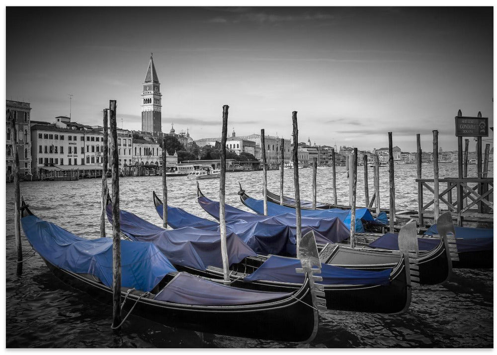 VENICE Grand Canal and St Mark's Campanile