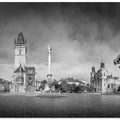 Art Prints of Old Town Square in Prague | Monochrome