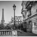 Art Prints of Monochrome Parisian Charme