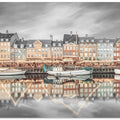 Art Prints of COPENHAGEN VINTAGE Nyhavn Idyllic Evening Impression