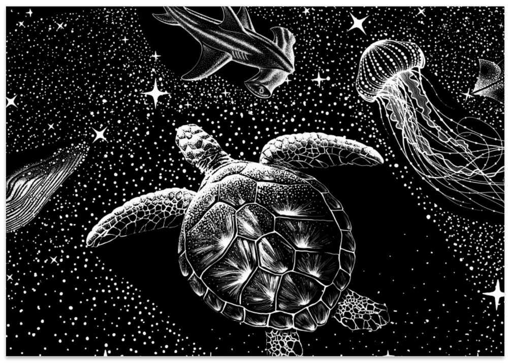 Cosmic Ocean  (Black Version)