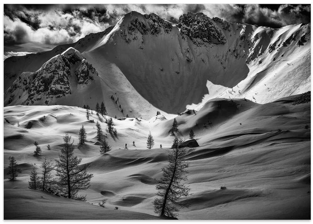 Winter landscape smoothness