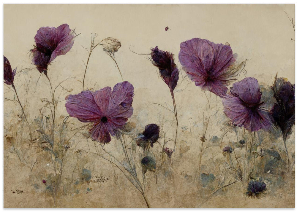 Purple Bloom Whispers