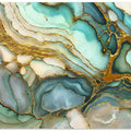 Turquoise Marble De Luxe