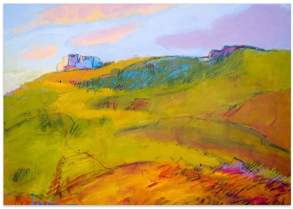 Vibrant Hillside Dream