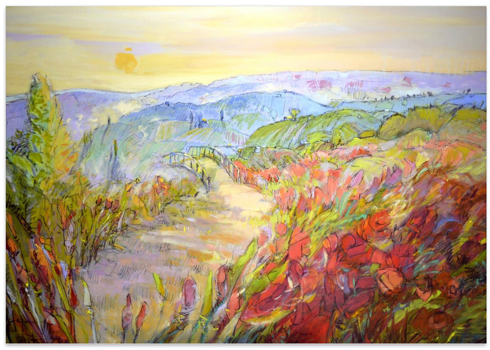 Hillside Sunrise Path