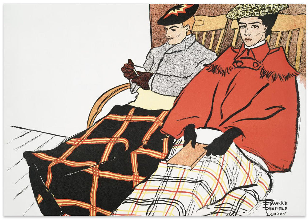 Man and Woman Sitting Together (1897)