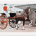 Woman In a Horse Carriage (ca. 1890–1907)