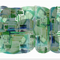 Green Cluster of Abstract Shapes 1