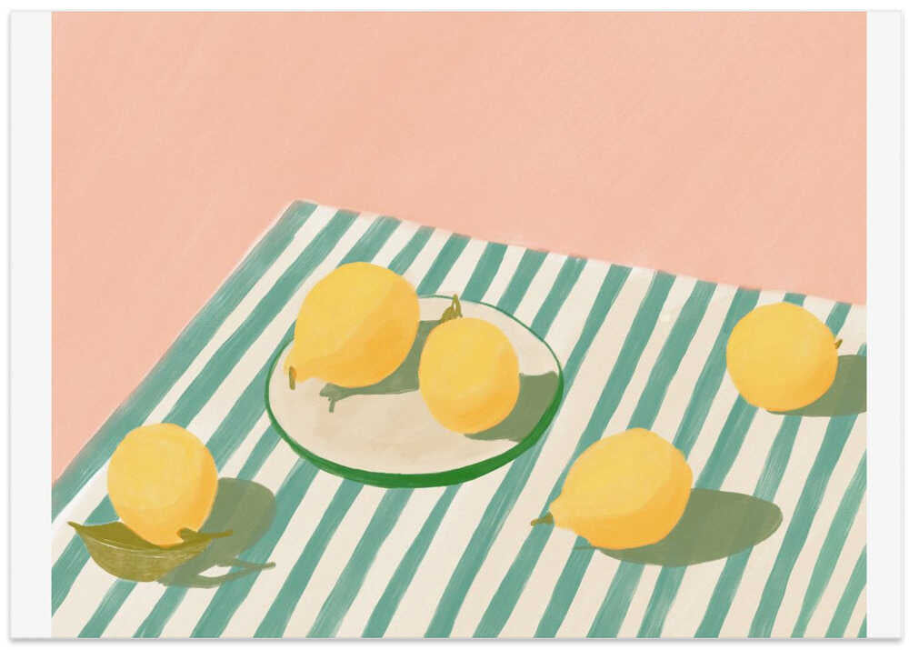 Lemons and stripes