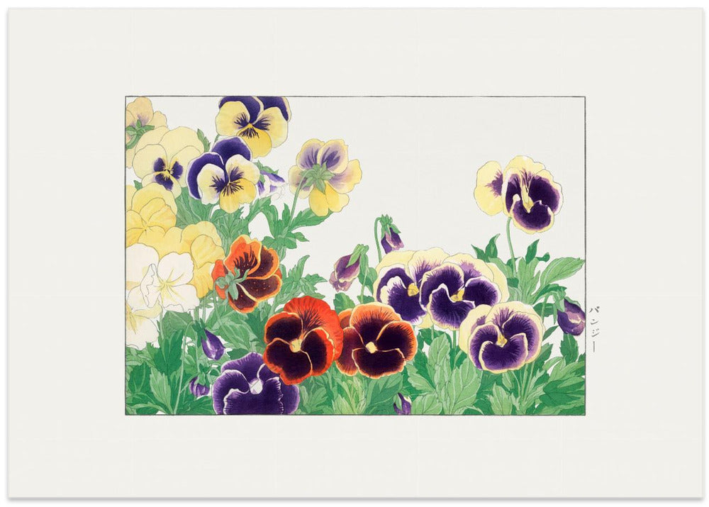 Vintage Pansy Flower