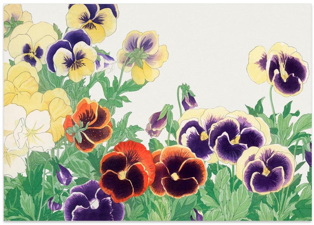 Vintage Pansy Flower No.2