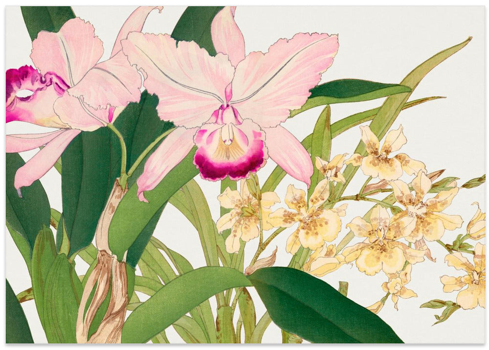 Oncidium Woodblock Painting No.2