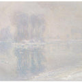 Ice Floes (1893) By Claude Monet