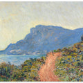 La Corniche Near Monaco (1884) By Claude Monet