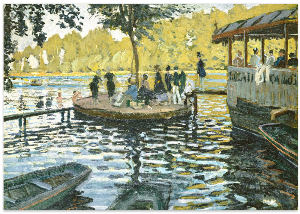 La Grenouillère (1869) By Claude Monet