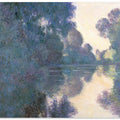 Morning On the Seine Near Giverny (1897) By Claude Monet