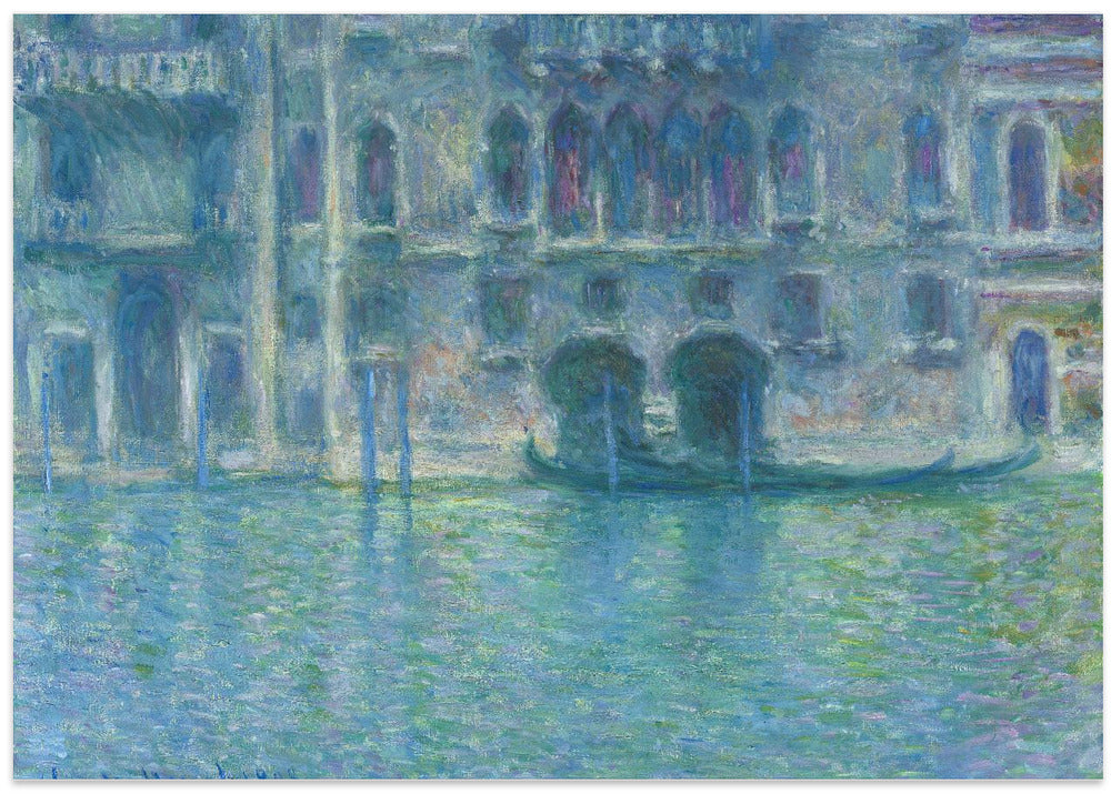 Palazzo Da Mula, Venice (1908) By Claude Monet