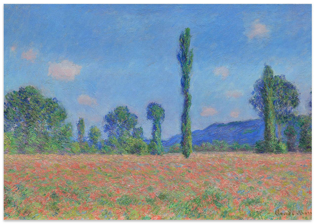 Poppy Field, Giverny (1890–1891)