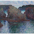 Rocks At Port Goulphar, Belle Île (1886) By Claude Monet