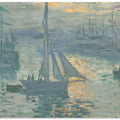 Sunrise (1873) By Claude Monet