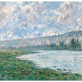 The Seine At Vétheuil (1880)