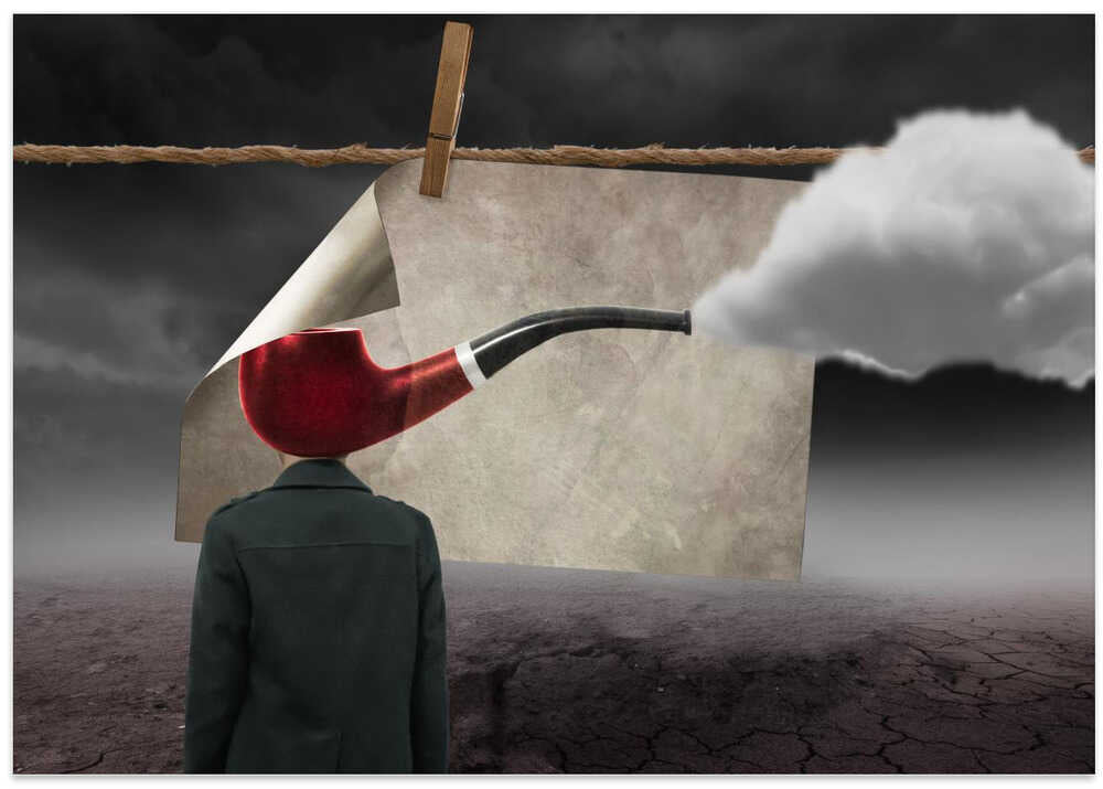 "This is not a pipe."