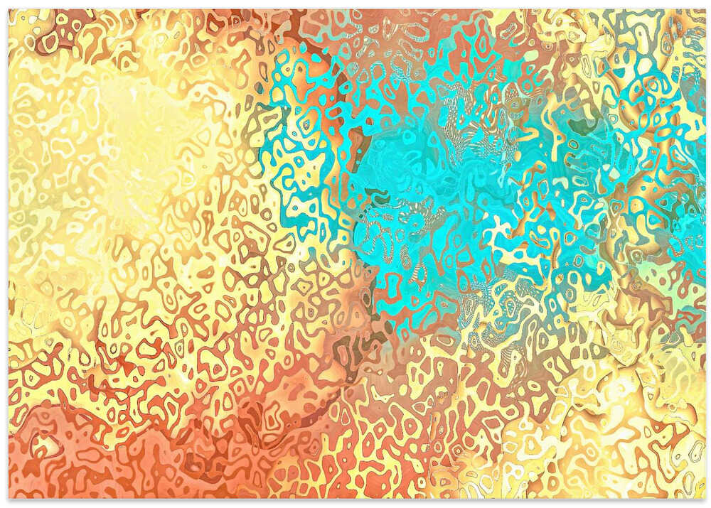 Vibrant Colors In Organic Patterns