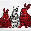 Speckled Bunny Trio