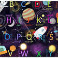 Space Alphabet Illustration by Artist Carla Daly