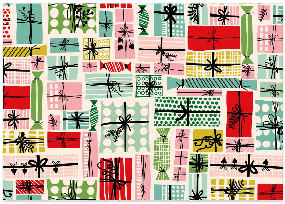 Favorite gift wrapped pattern