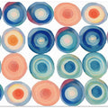 Multi Coloured Watercolour Circles
