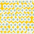 Wonderful bold dots yellow and mint pattern