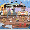 Noah's Ark with Cute Animals by Artist Carla Daly