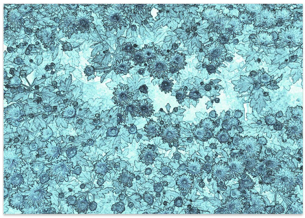 Floral Frost Symphony