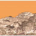 Orange Rockscape
