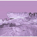 Purple Rockscape