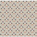 Roosters Beige Pattern