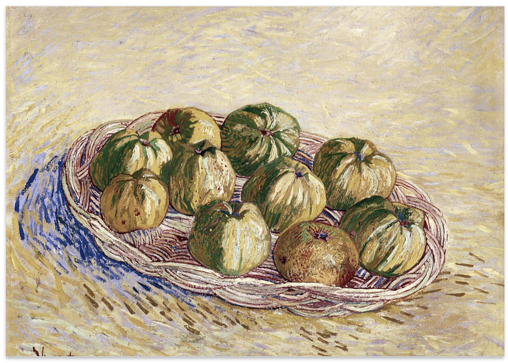 Still Life, Basket of Apples (1887)