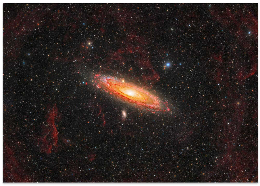 Into the Core of Andromeda