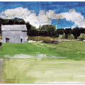 Barren Farm Barn Print No 2