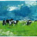 Cows In Landscape Print No 1