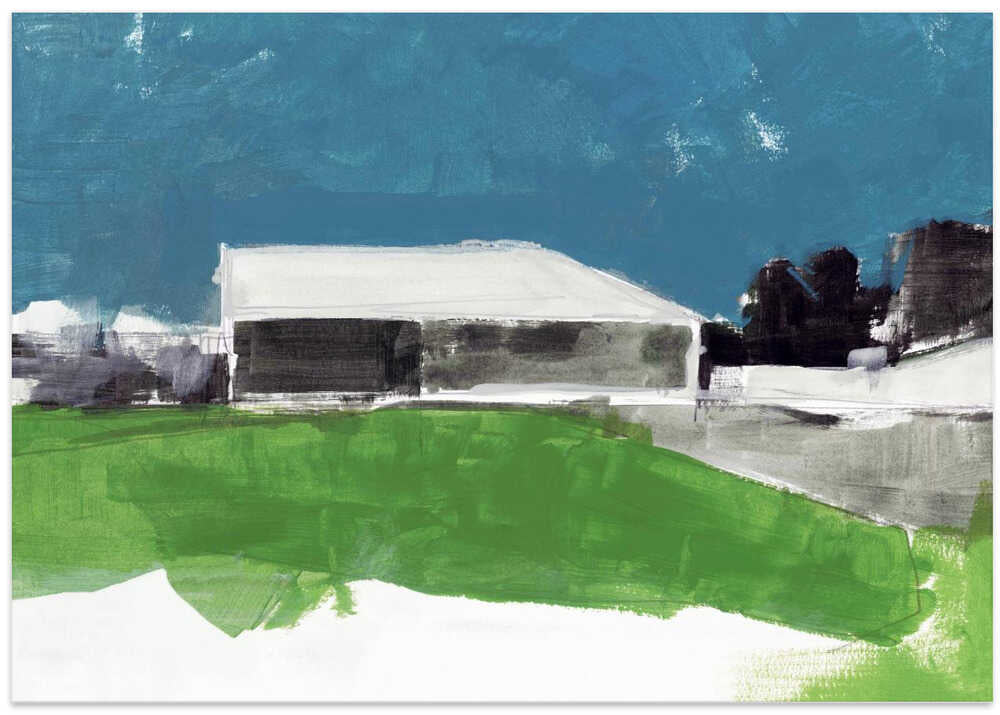 Barren Farm Barn Print No 3